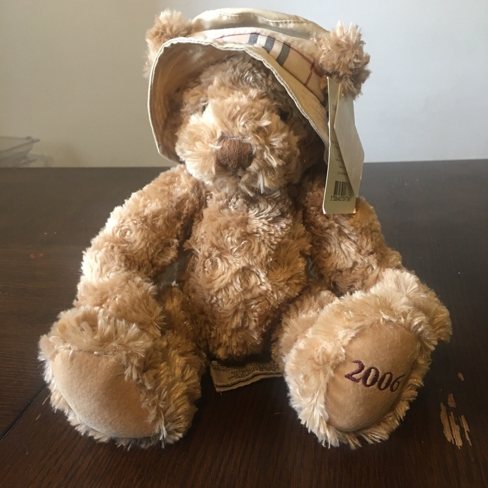 New Burberry 2006 collectible bear